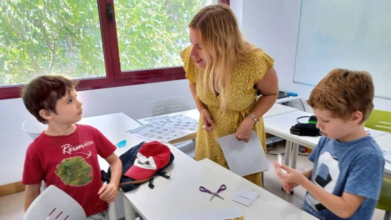 Plan de clase de español para niños